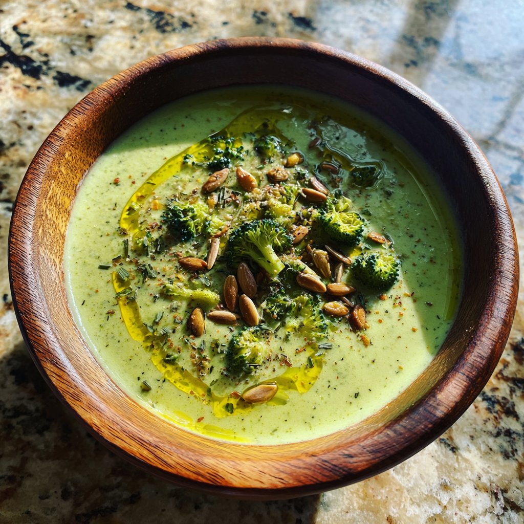 Brokkoli Suppe Vegan