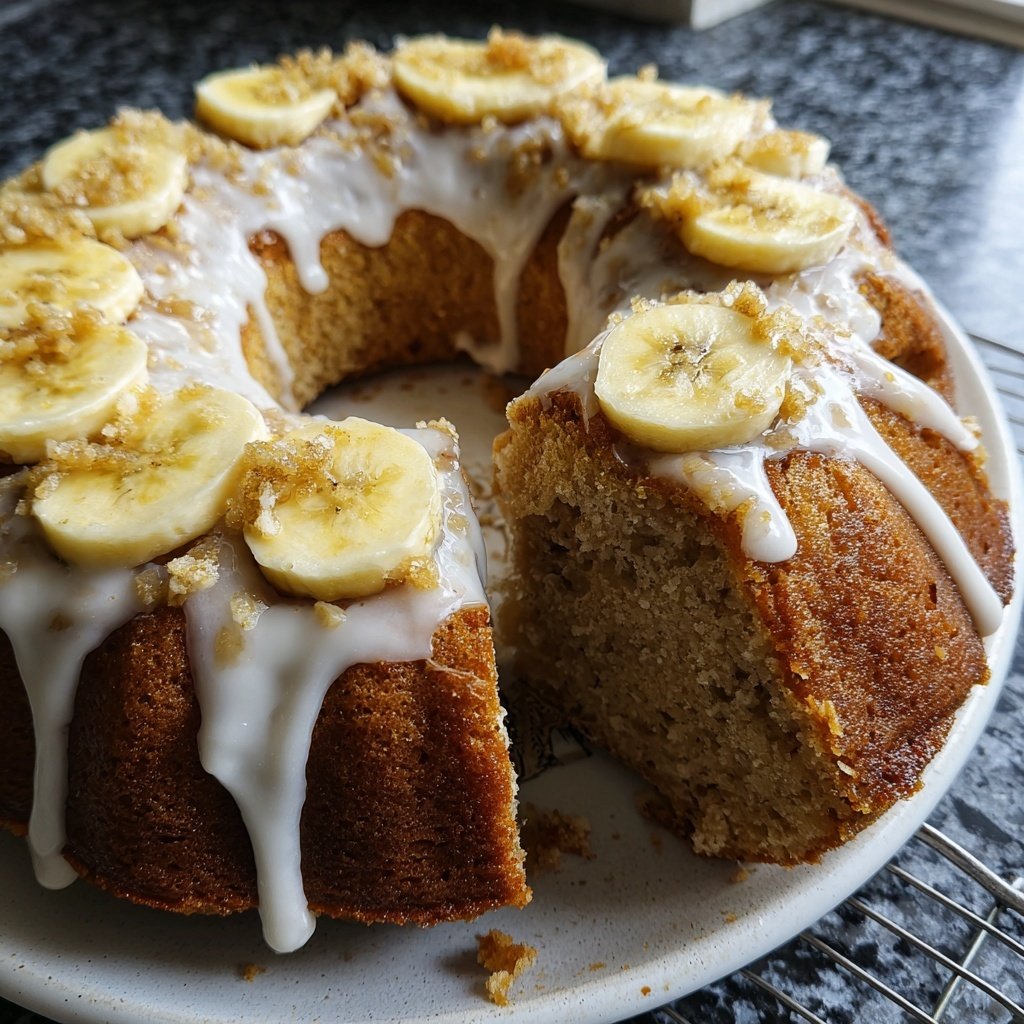 Bananenkuchen mit Buttermilch