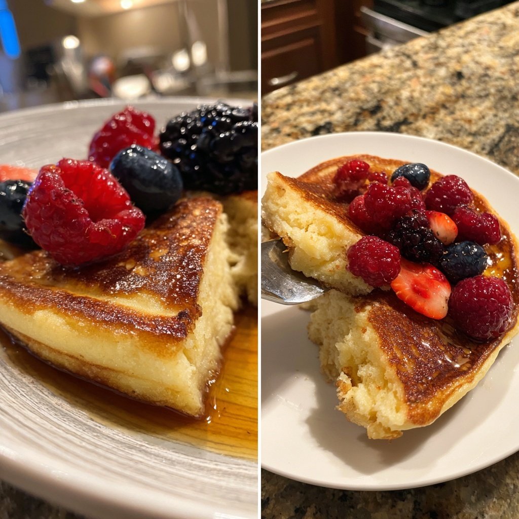 Pfannkuchen mit Hafermehl