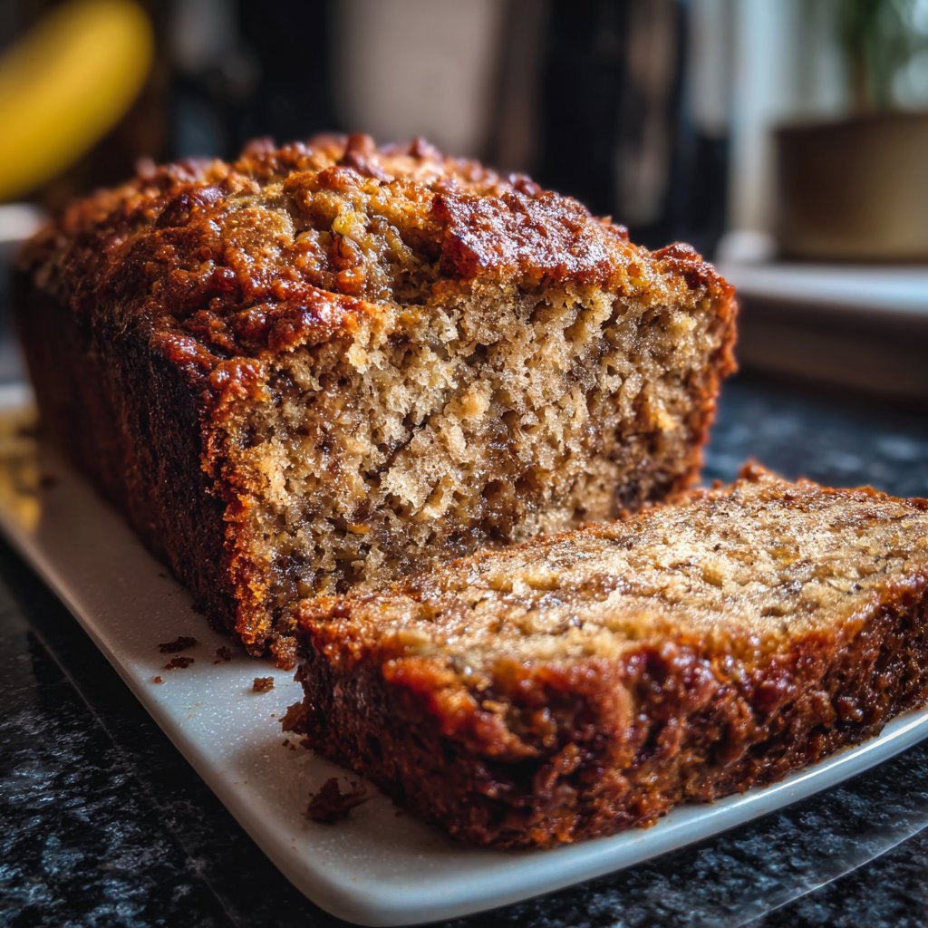 Bananenbrot mit Dinkelmehl