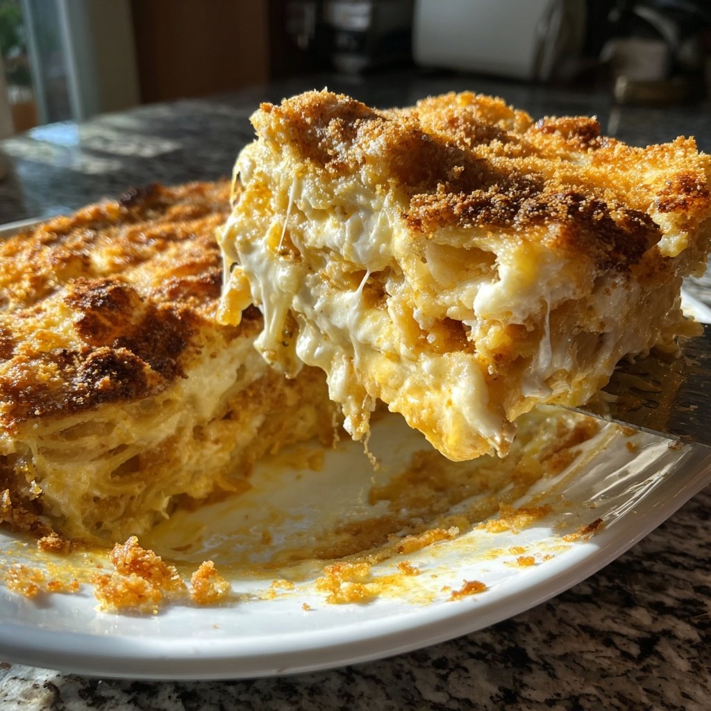 Nudelauflauf für viele Gäste