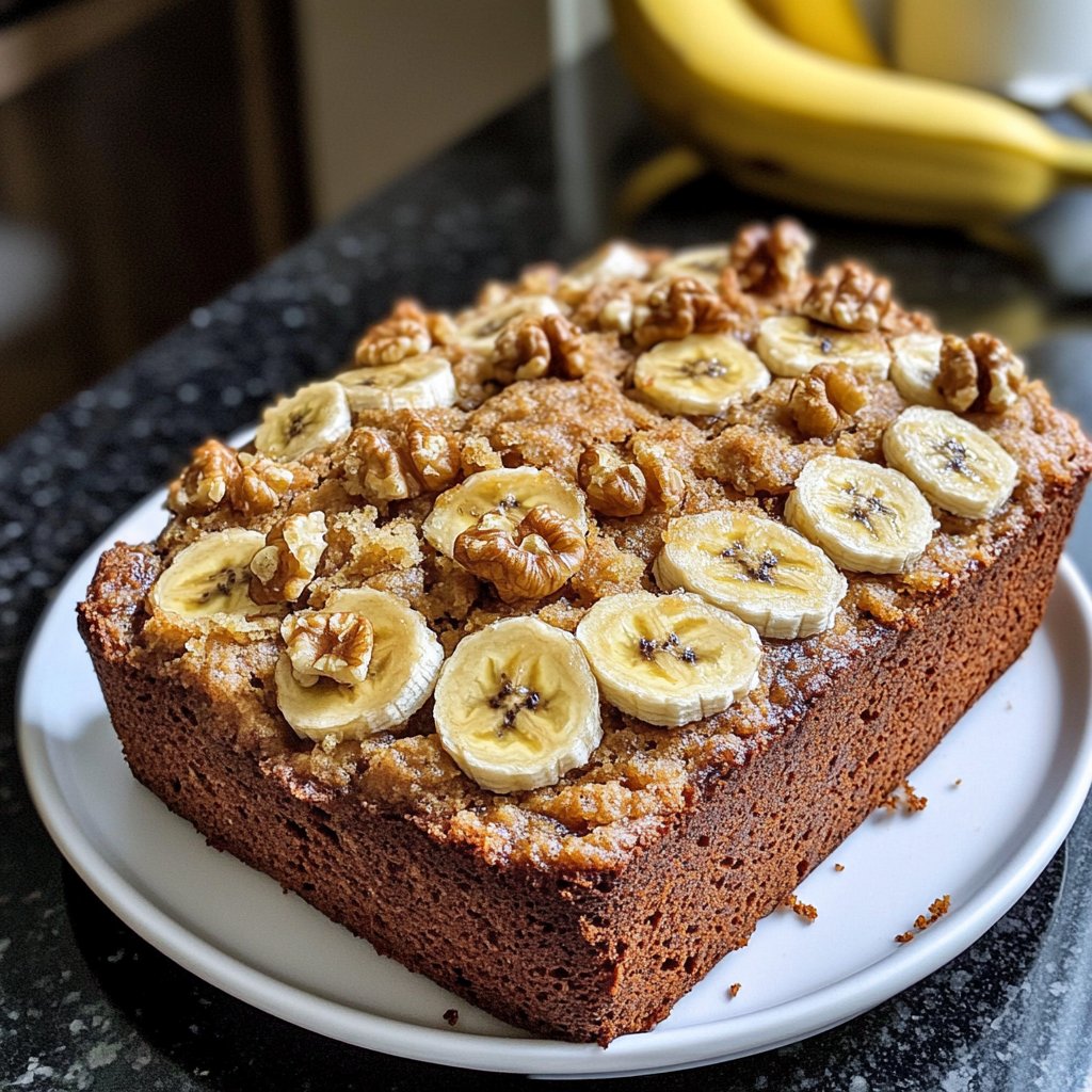 Saftiges Bananenbrot