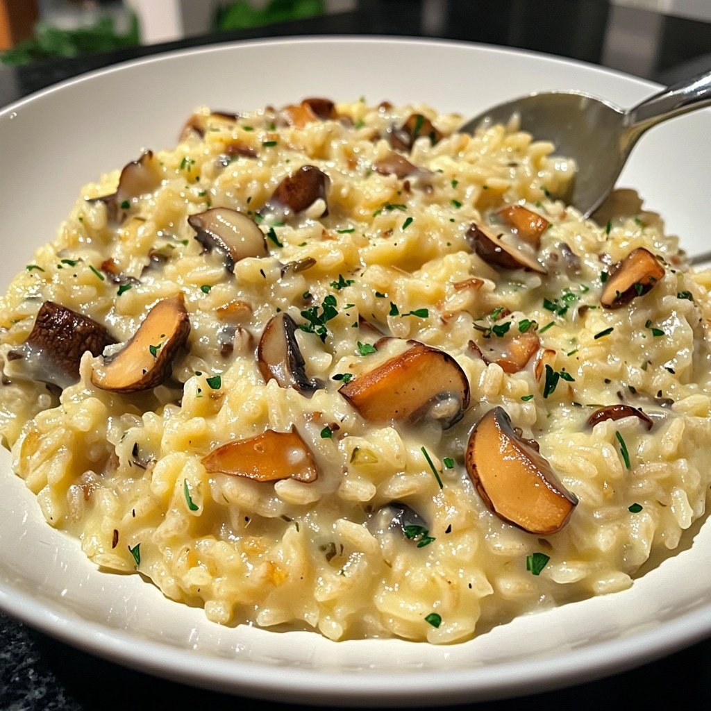Risotto mit Pilzmix