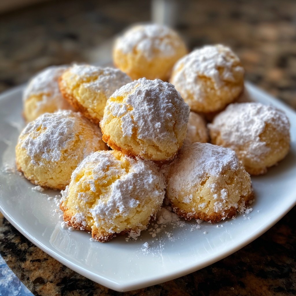 Plätzchen mit Puddingpulver - super zart & schnell