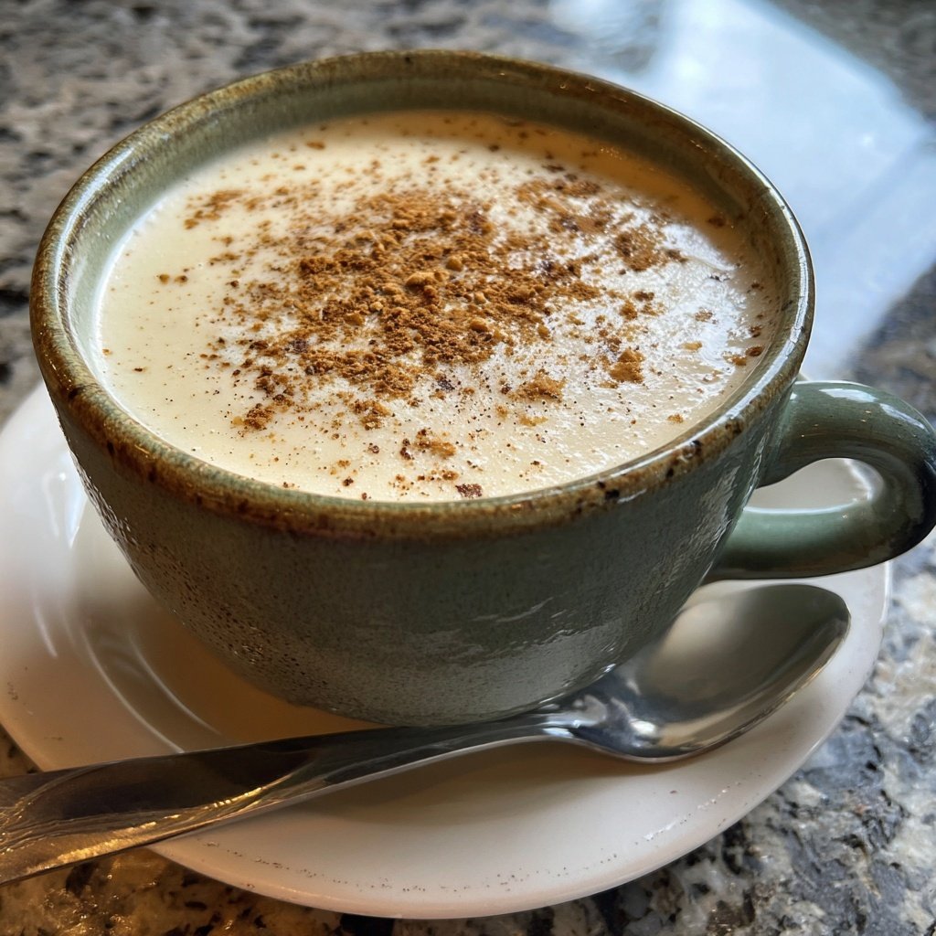 Blumenkohlsuppe mit Muskatnuss